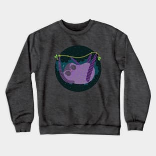 Sloth In The Air Crewneck Sweatshirt